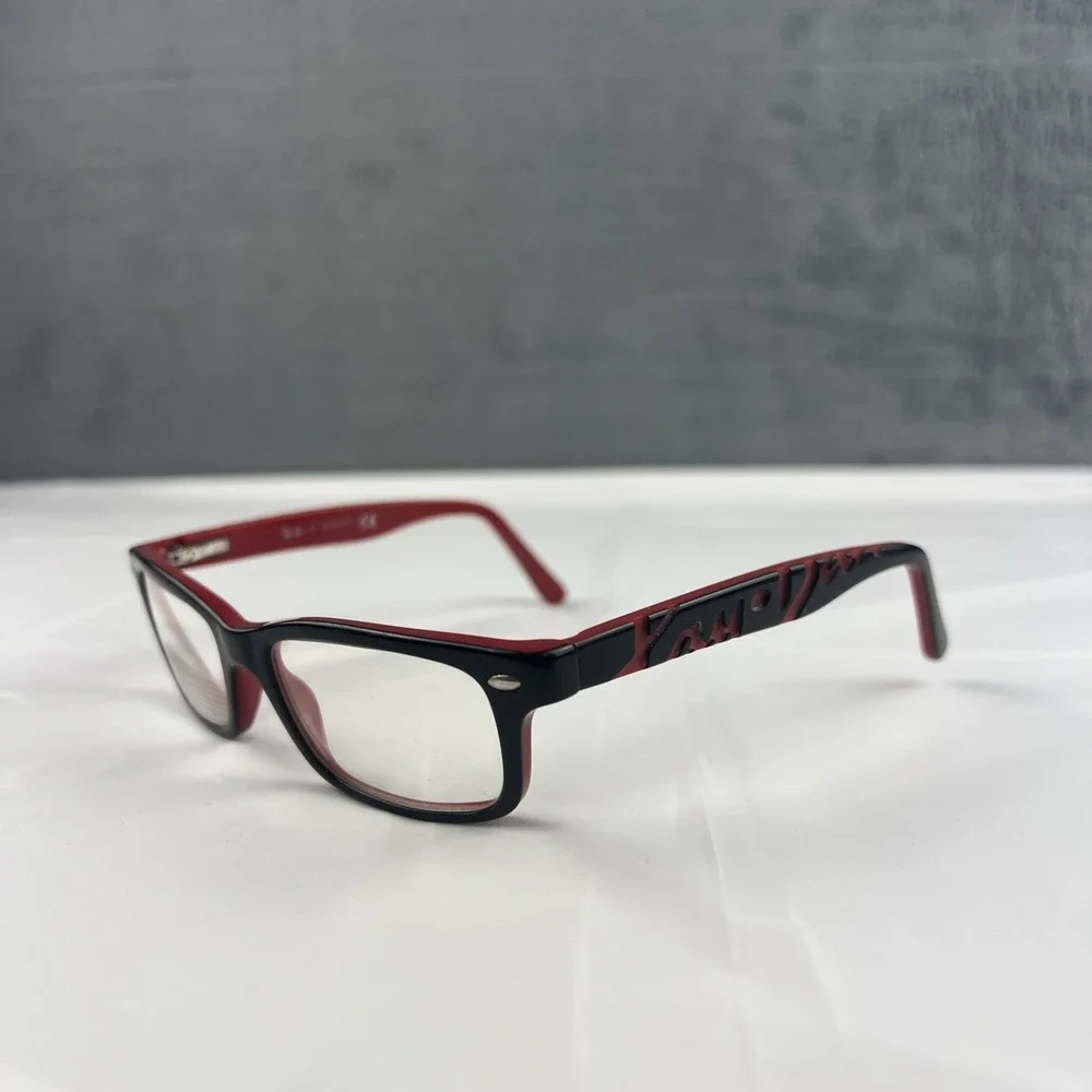 Ray Ban RB 1535 3573 Eyeglasses Red Logo Arms 48-16-130 Frames Only #5